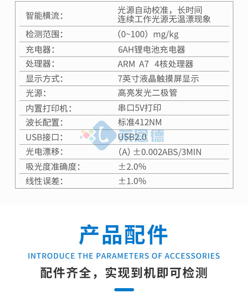 食品甲醛檢測儀