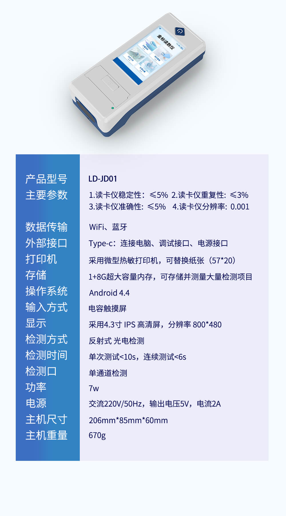 金標讀數(shù)設(shè)備