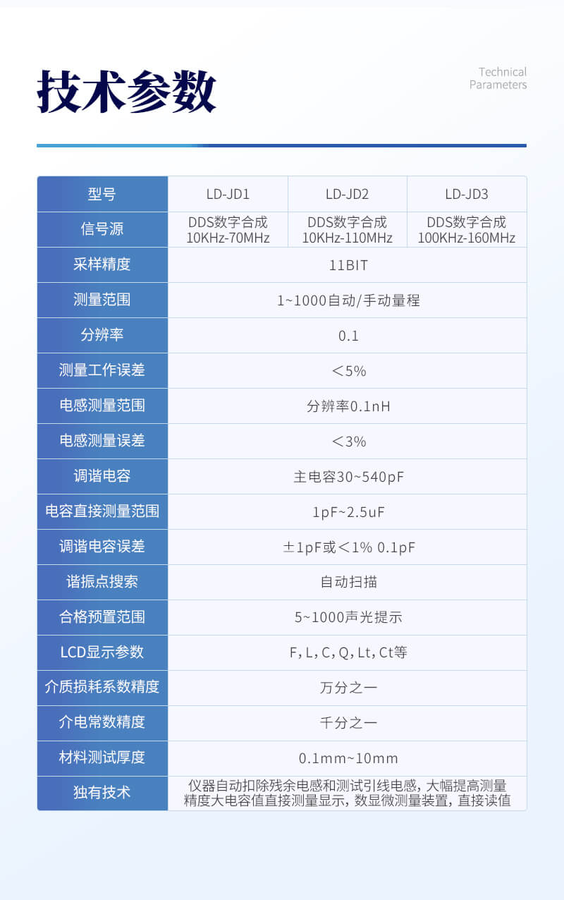 介電常數及介質損耗測試儀
